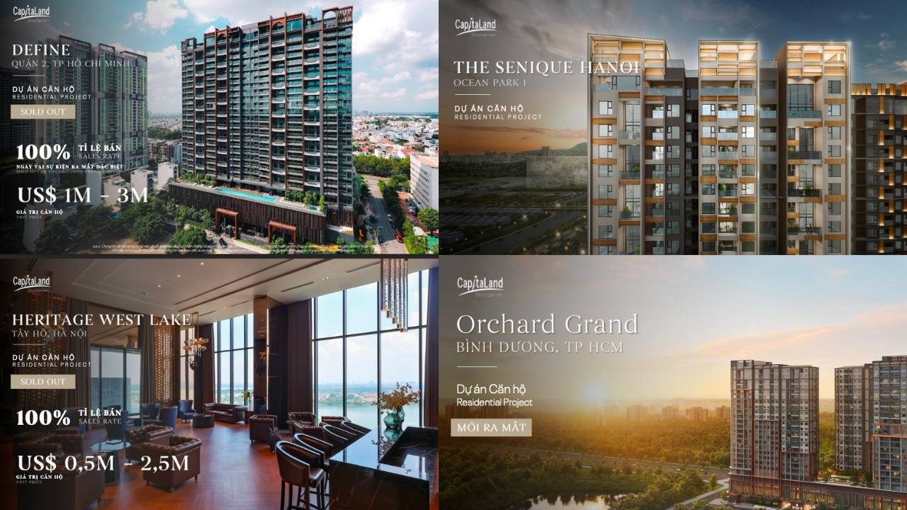 “DNA” của CapitaLand: Vì sao giới thượng lưu Việt “săn lùng” bất động sản hàng hiệu từ ông lớn Singapore?